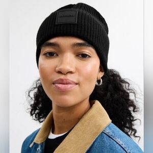 Coach Knit Hat - NWT - Black One Size W/Gift Box